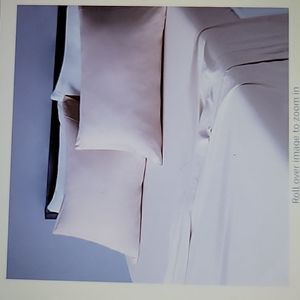 Amazon Basics 100% cotton jersey bed sheet set Blush Full All Season Soft New…